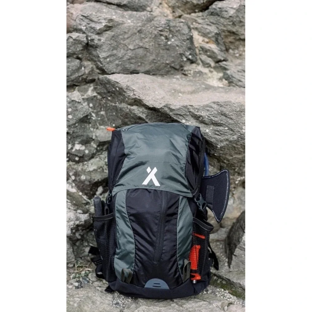Bear Grylls 30L Hiking‎ Hydration Backpack Waterproof Daypack Camping Gray Black